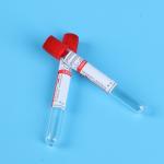 Orang Red Cap Glass Plastic Vacuum Pro Coagulation Tube 1ml - 10ml Disposable