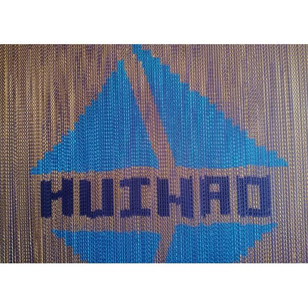 Customized Decorative Chain Link Fly Screen Curtain Aluminum