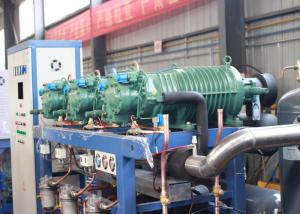 China Parallel Air Cooled Screw Chiller , Semi-hermetic Industrial Water Chiller factory