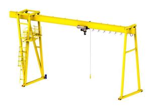 China High duty Rail mounted single girder mobile gantry crane for sale with CE factory