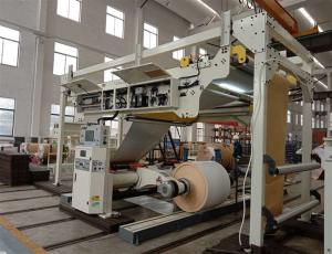 China High Speed 200m/min Automatic Paper Roll Paper Cup Extrusion Lamination Machine factory