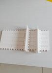 White Plastic Conveyor Belt Cold Resistant Lifting Conveyor Belt Modular