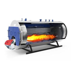 China Industrial 10 Bar Pressure Gas Diesel Furnace Oil Fired Steam Boiler factory