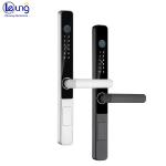 IP65 Smart Door Lock Tempered Glass Password Smart Lock Fingerprint