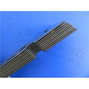 2-Layer RF PCB Made Of 30mil RT Duroid 5870 Laminates With Bare Copper