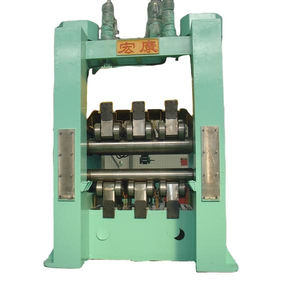 12mm Middle Plate Leveling and Cross Cutting Production Line with 680 Rated