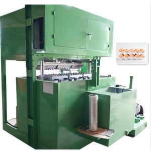China Waste Paper Pulp Egg Tray Machine Egg Tray Maker With Pulping System on sale