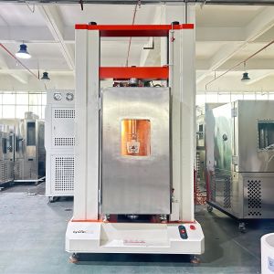 High Temperature Computer Controlled Universal Tensile Machine With Test Oven