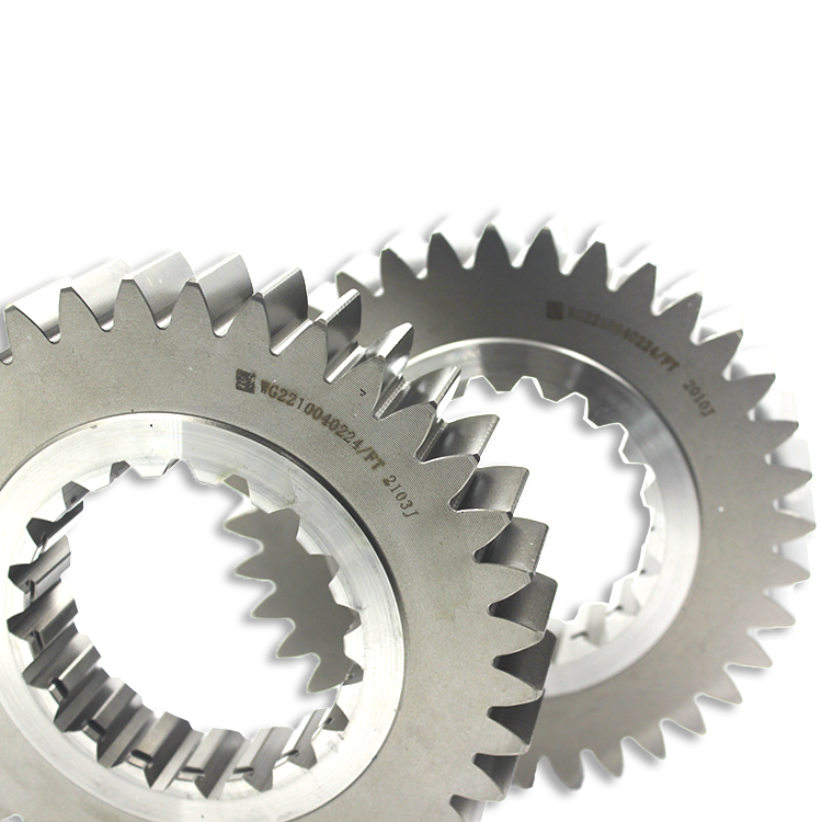Truck Spare Parts WG2210040224 Original OEM Gearbox main shaft 4th gear for Sinotruk HOWO truck