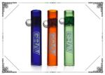 3 Inches Thick Smoking Glass Tube Chillum Mini Pipes with GRAV LOGO