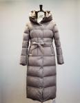 FODARLLOY Ladies Warm Hooded Cotton-padded Clothes Slim Long Down Winter Jackets