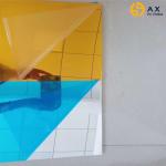 1220*1830mm 75MPa 5mm Cabinet Acrylic Mirror Sheet