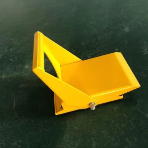 China Foldable 4kg Anti Theft Wheel Lock Antiskid Rubber factory