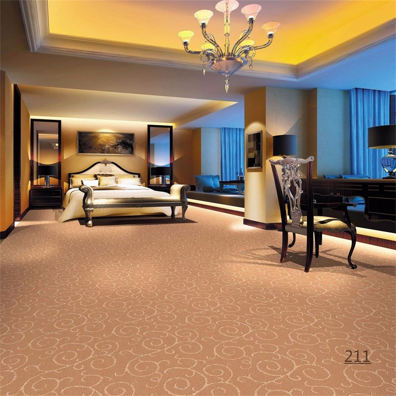 Cheap high cut low loop pattern polypropylene carpet for room