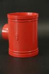 High Pressure Resistance Grooved Tee Fittings Casting Made Effectively