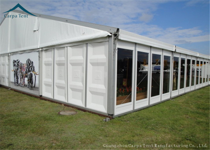 Business Application Large Aluminium Frame Tents With ABS Solid Wall