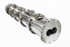 China Twin Screw Food Extruder B175 Extruder Screws And Barrels HIP Ni60 Ally Material factory