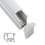 17x8mm Wall Mounted Flat LED Aluminum Profile for House Decoration and Kitchen