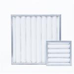 Non Woven Fabric Fiberglass Disposable Air Filters Medium Efficiency Grade