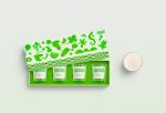 Green Printing Base And Lid Box Soy Candle Gift Box Packaging