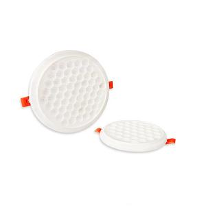 China Round 9w 18w 24w 36w Slim Led Panel Downlight For Hotel Family factory