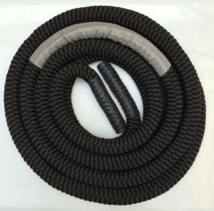 China 24mm Sports Rope 10m 12m 15m Double Braided Nylon Battling Rope factory
