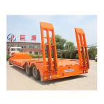 Extendable Low Bed Semi Trailer Low Loader Lowboy Truck Trailers for Customer