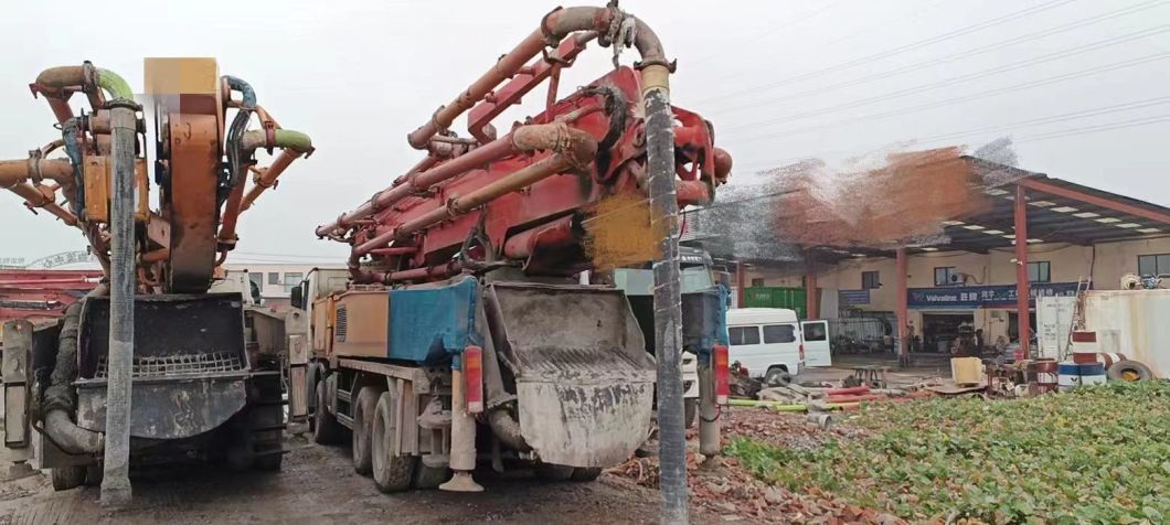 2014 Putzmeister 56m Truck Crane