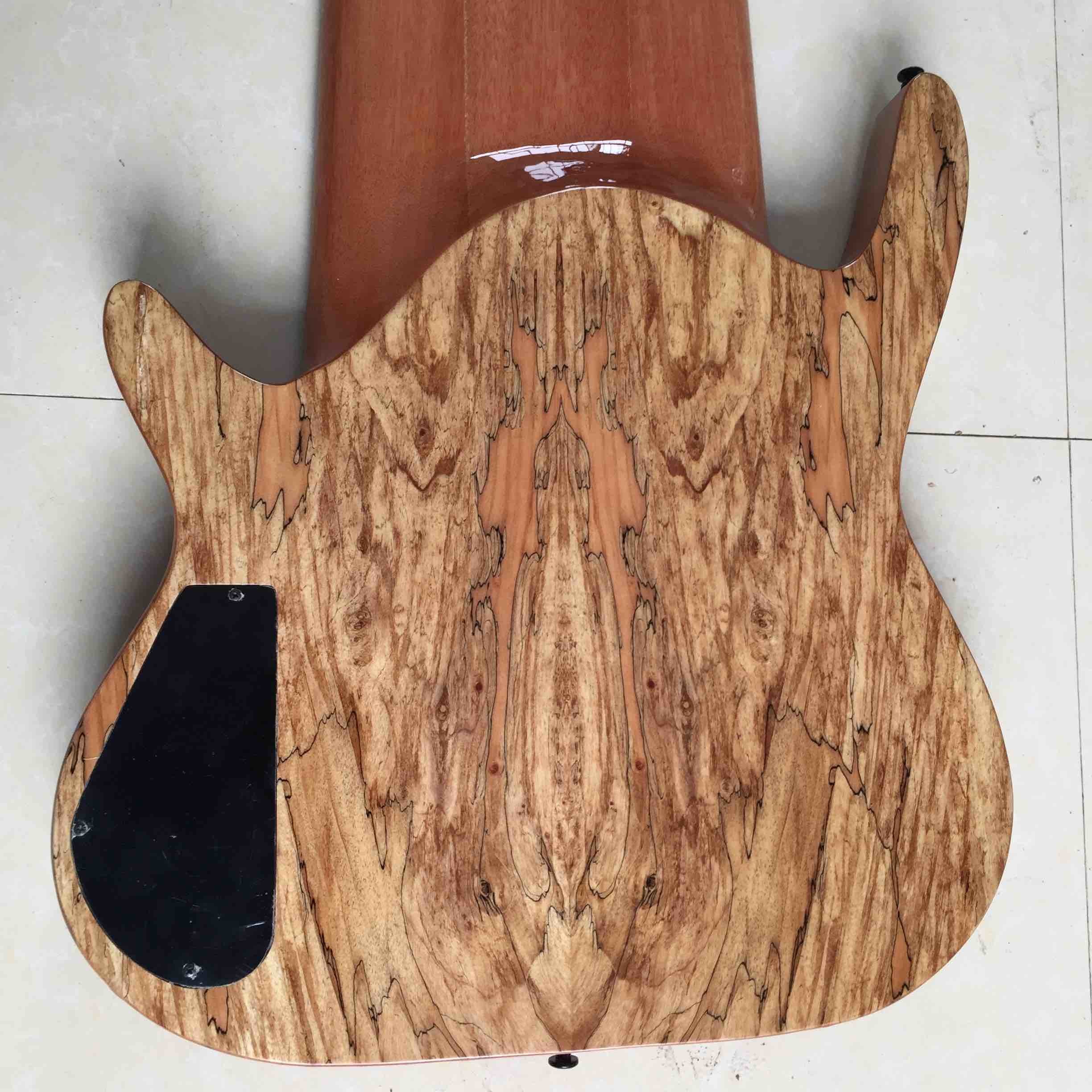 2020 New 17 Strings Electric Bass Guitar Rosewood Fingerboard with No Fret Inlay Bass