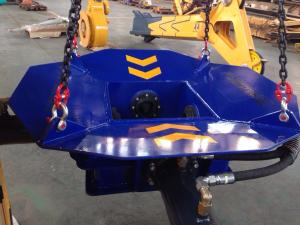China Construction Hydraulic Pile Cutting Machine , Concrete Pile Breaker For Excavator factory
