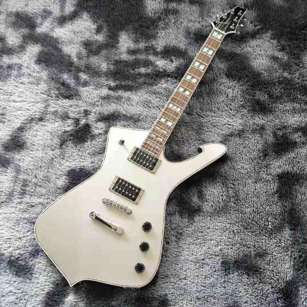 Custom IBANS Silver Finishing Electric Guitar OEM Accept Logo and Shape