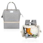 Diaper Bag Backpack Large Waterproof Travel Baby Bags Classic Gray Crossbody