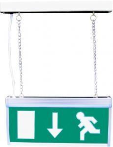 China Hanging LED emergency exit sign light with CE ROHS factory