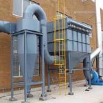 711*700*2701 m'm Industrial Dust Collector for Thermal Power Plant in Polishing
