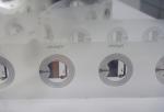 13.56MHZ UHF Wet Inlay RFID Tag Dia 25mm For Paper Card / Key Fob / Wristband