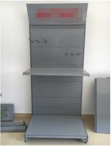 China Thicken Brackets Workshop Tool Rack Metal Materials Zinc Chrome 250 Kgs Per Layer factory