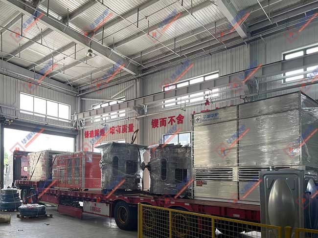 Energy Saving Medium Frequency Melting Furnace Low Maintenance Own Patent