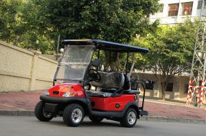 China Folding Back Seats Electric Golf Cart 4 Seats CE Approved factory