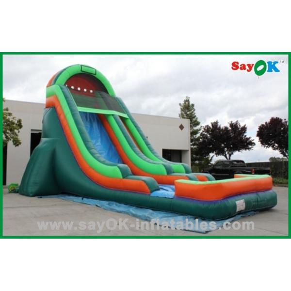 Inflatable Slippery Slide Durable PVC Inflatable Bouncer Slide , Inflatable