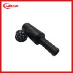 4 Core 2.0 Dia 5mm Fiber Optic Fan Out Kit MPO / MTP Round Indoor Cable Black