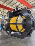 Rotary Screening Bucket For PC200 Excavator In Orange Peel Grapple