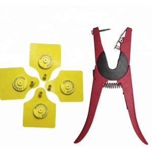 Lightweight 0.5 kg ET915 Compatible Ear Tag Applicator with 15 Digit Encoding