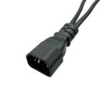 IEC C14 To C13*2 Power Adapter Y Cables 220V Extension Cables for electric