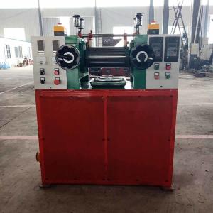 China Long Service Life 6&quot; Lab Open Mill Rubber Mixing Machine Two Roll factory