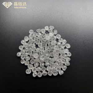 China 1 Carat Laboratory Grown HPHT Rough Diamond White 0.5ct Polish Lab Diamonds factory