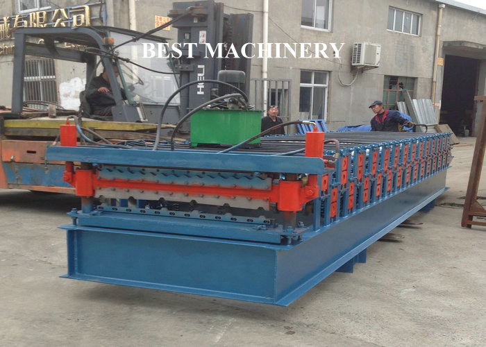 30m/min Corrugated Metal Roofing Sheet Roll Forming Machine In China