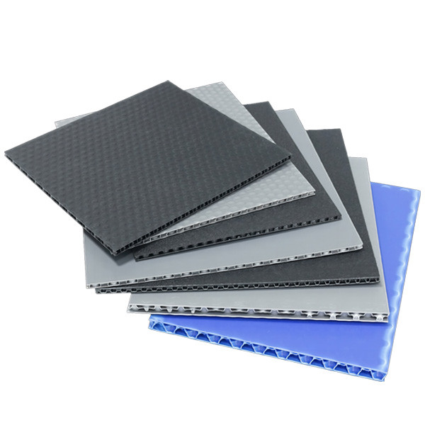 2mm - 20mm Plastic Hollow Sheet Durable Honeycomb Polypropylene Panels