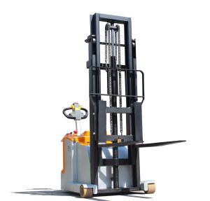 China Counterbalance Electric Pallet Stacker DC Drive Control Walkie Type factory