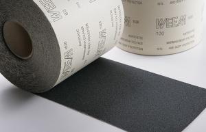 China 1026-22 F Weight Paper Floor Abrasive Cloth Rolls 50 Yards Length factory