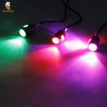 RGB Color Metal Universal Mini Led Light Motorcycle Projector Light